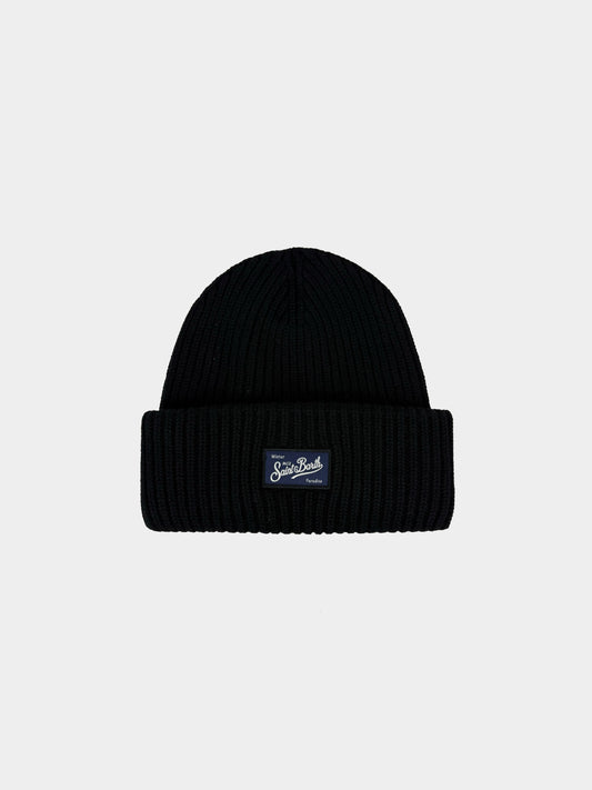 Cappello logo cashmere Saint Barth