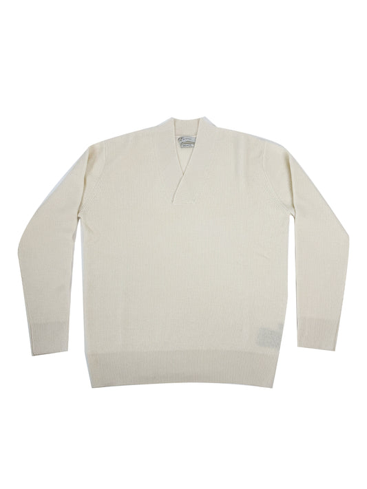 Pull scollo a V cashmere DIKTAT