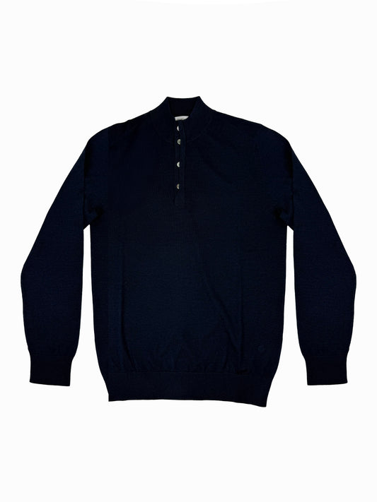 Lupetto bottoni seta cashmere DIKTAT