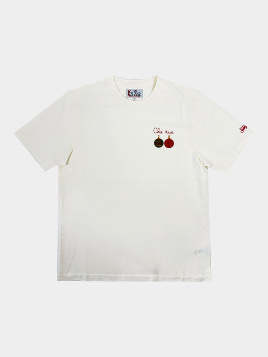 T-Shirt due palle Saint Barth