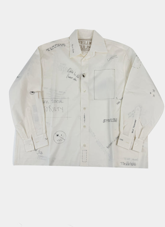 Camicia scritta FELIX CULPA