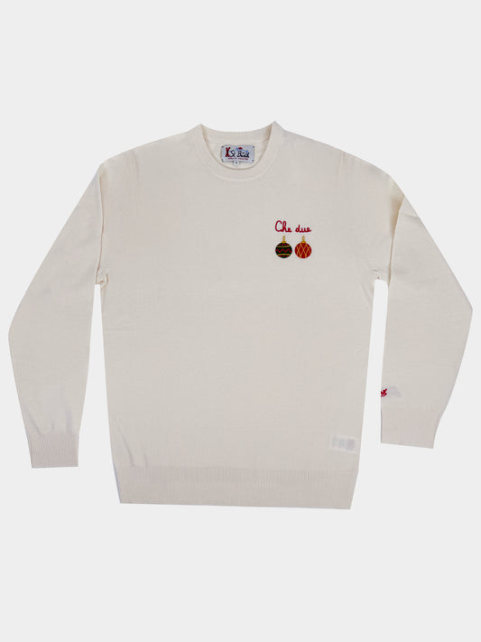 Pull due palle Saint Barth