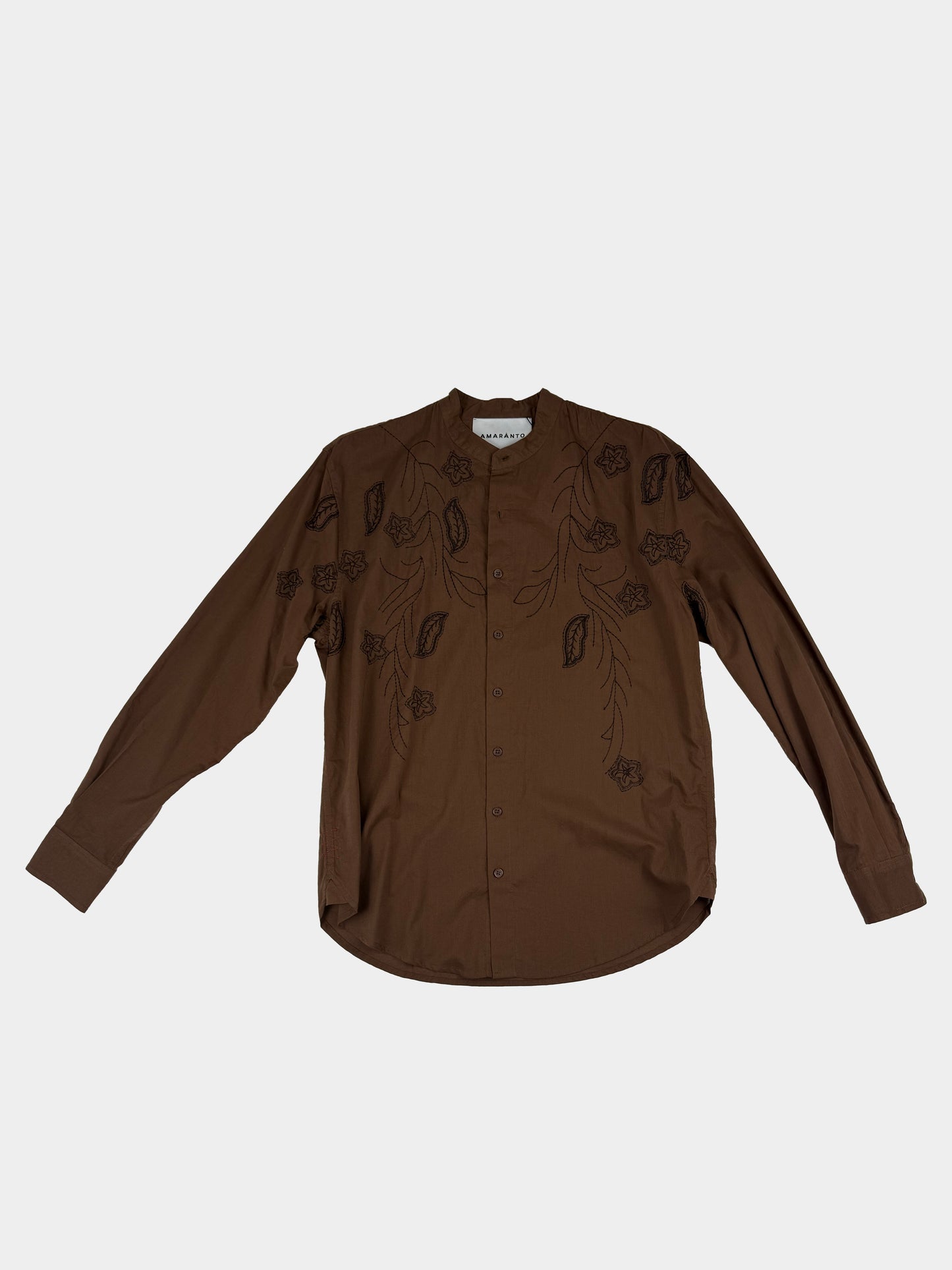Camicia coreana AMARANTO