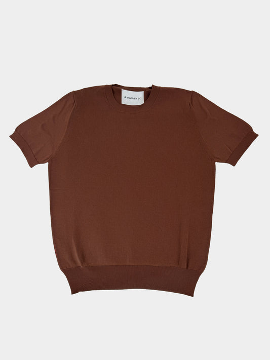 T-Shirt a maglia AMARANTO