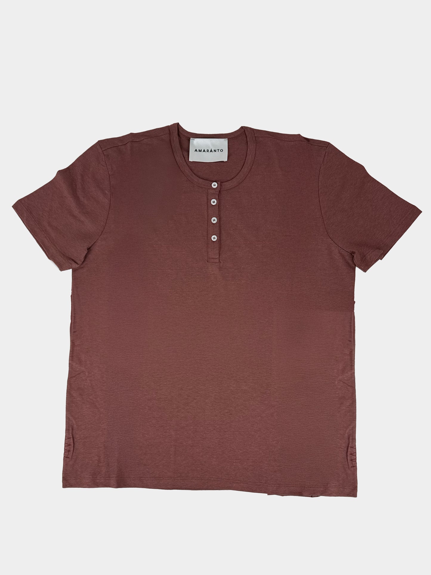 T-Shirt lino AMARANTO