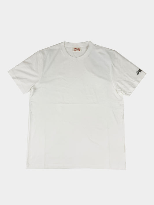 T-Shirt logo braccio Saint Barth