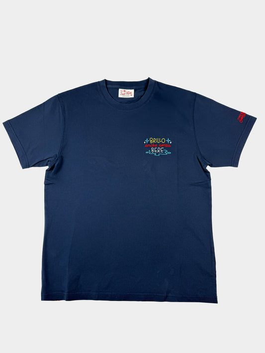 T-Shirt brillo senza bere Saint Barth