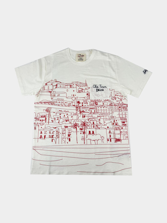 T-Shirt lino Ibiza Saint Barth