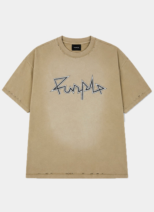 T-Shirt destroyed PURPLE BRAND