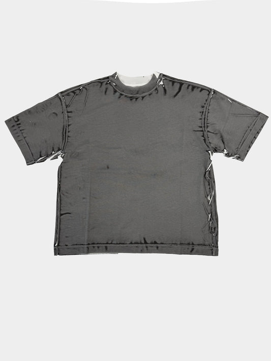 T-Shirt effetto scambiato PAURA