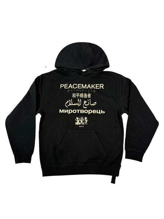 Hoodie logo varie lingue OAMC PEACEMAKER