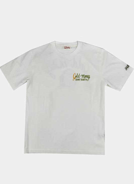 T-Shirt Gold Money ST.BARTH