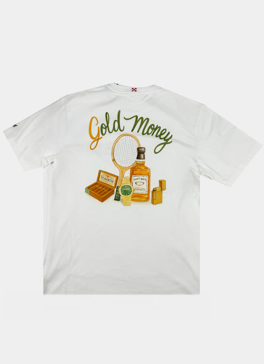 T-Shirt Gold Money ST.BARTH