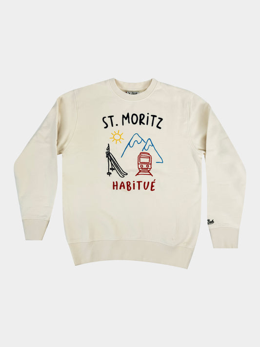 Felpa Girocollo St.Moritz Saint Barth