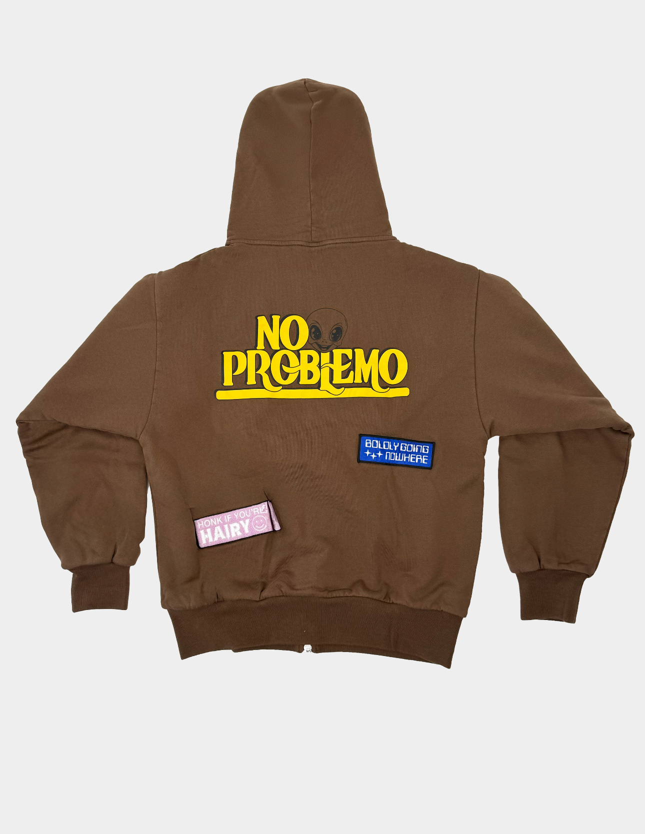 Hoodie full zip NO PROBLEMO