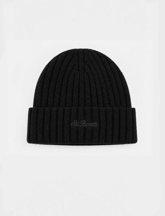 Cappello lana logo ST.BARTH