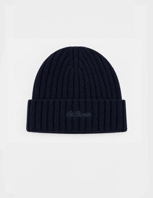 Cappello lana logo ST.BARTH