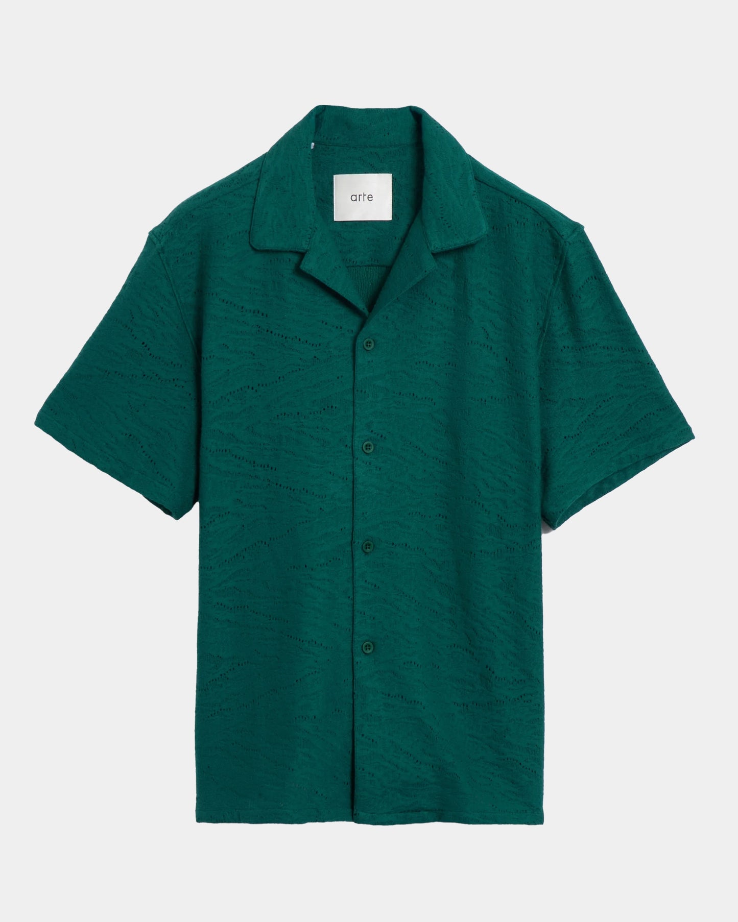 Camicia crochet collo classico ARTE
