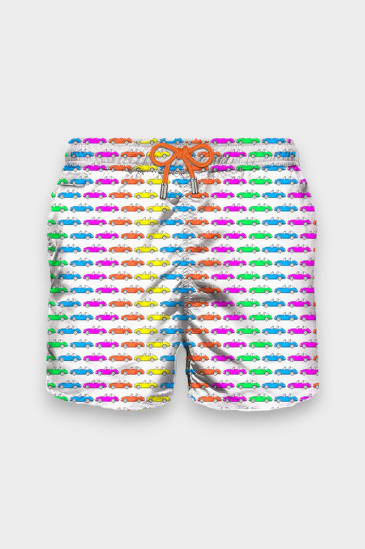 Costume con macchine multicolor Saint Barth