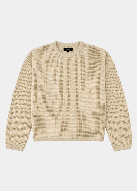 Pull over punto croce PURPLE BRAND