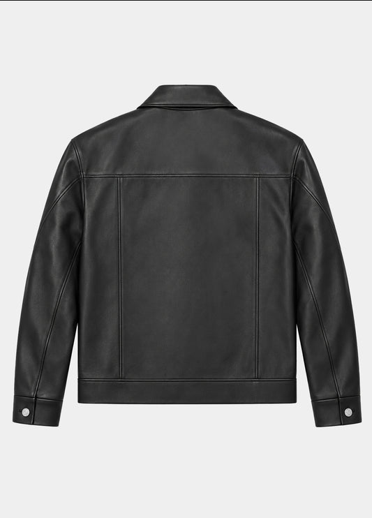 Jacket pelle PURPLE BRAND