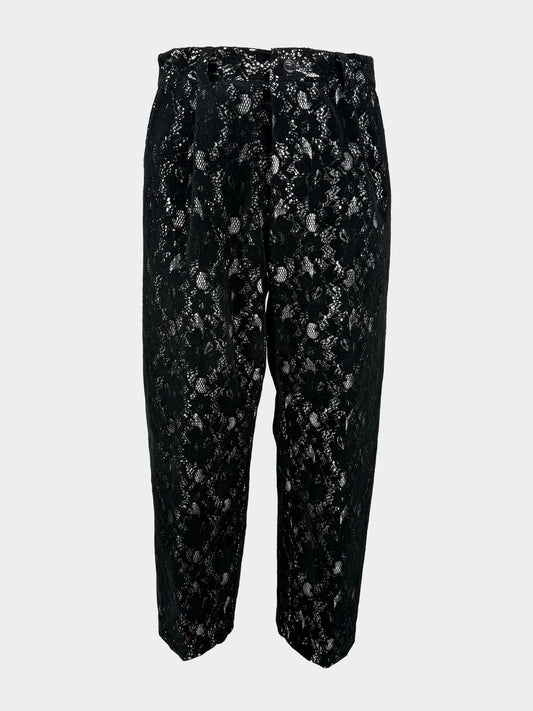 Pantalone in pizzo floccato A DAMN THING