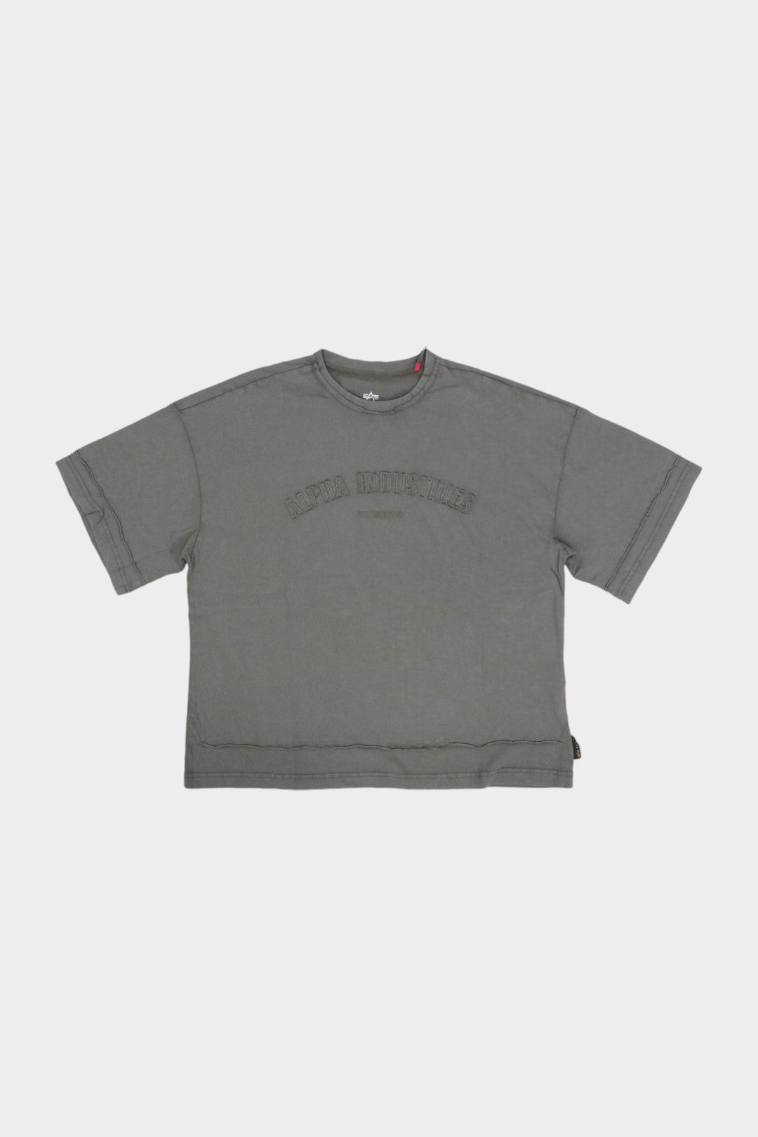 T-Shirt taglio vivo ALPHA INDUSTRIES