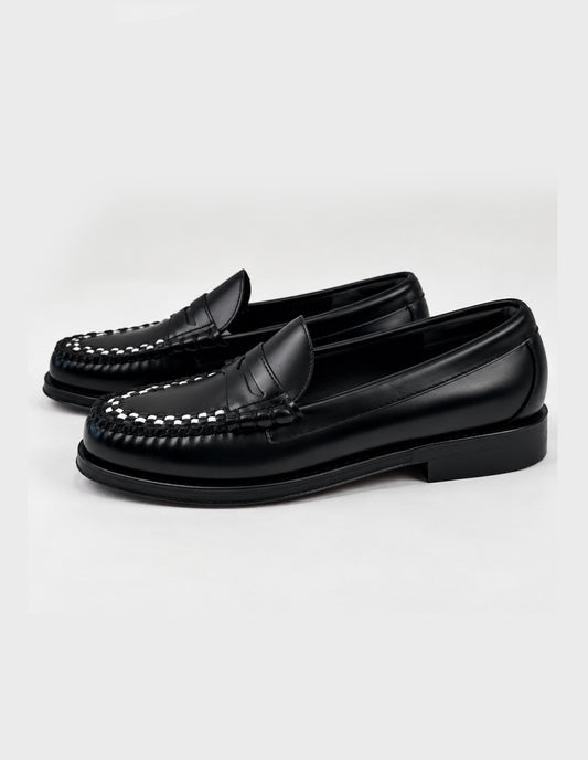 Mocassino lav.intrecciata G.H. BASS