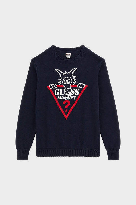 Pull logo grande Guess Collab.