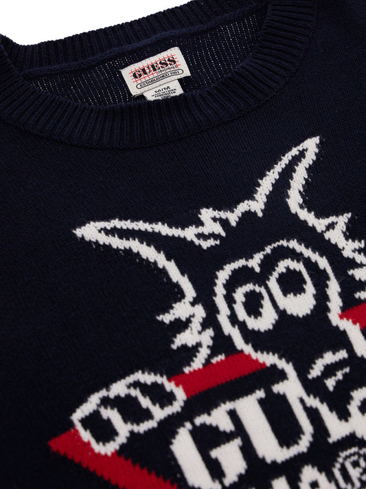 Pull logo grande Guess Collab.