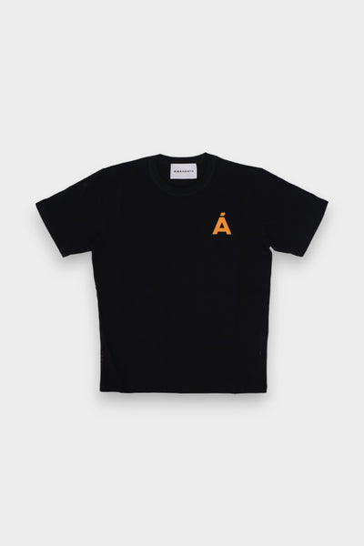 -T-Shirt logo AMARANTO